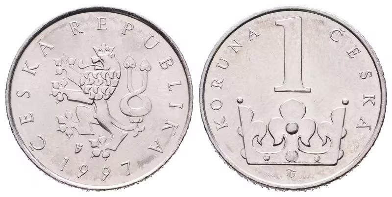 1 Koruna 1997