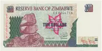 Zimbabwe, 10 Dollars 1997, P.6a