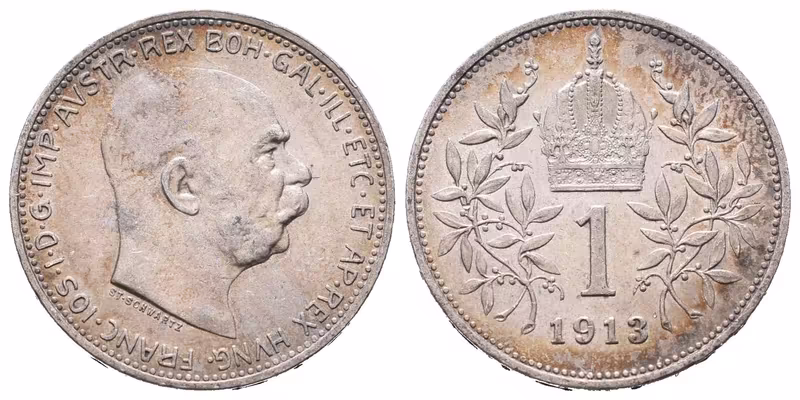 1 Koruna 1913