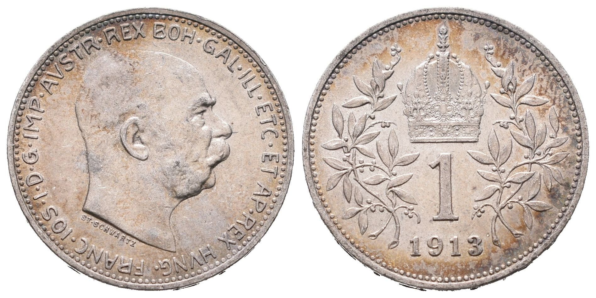 1 Koruna 1913