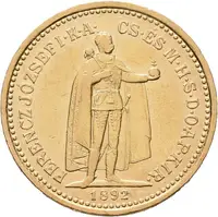 10 Koruna 1892 KB - fotografie 4