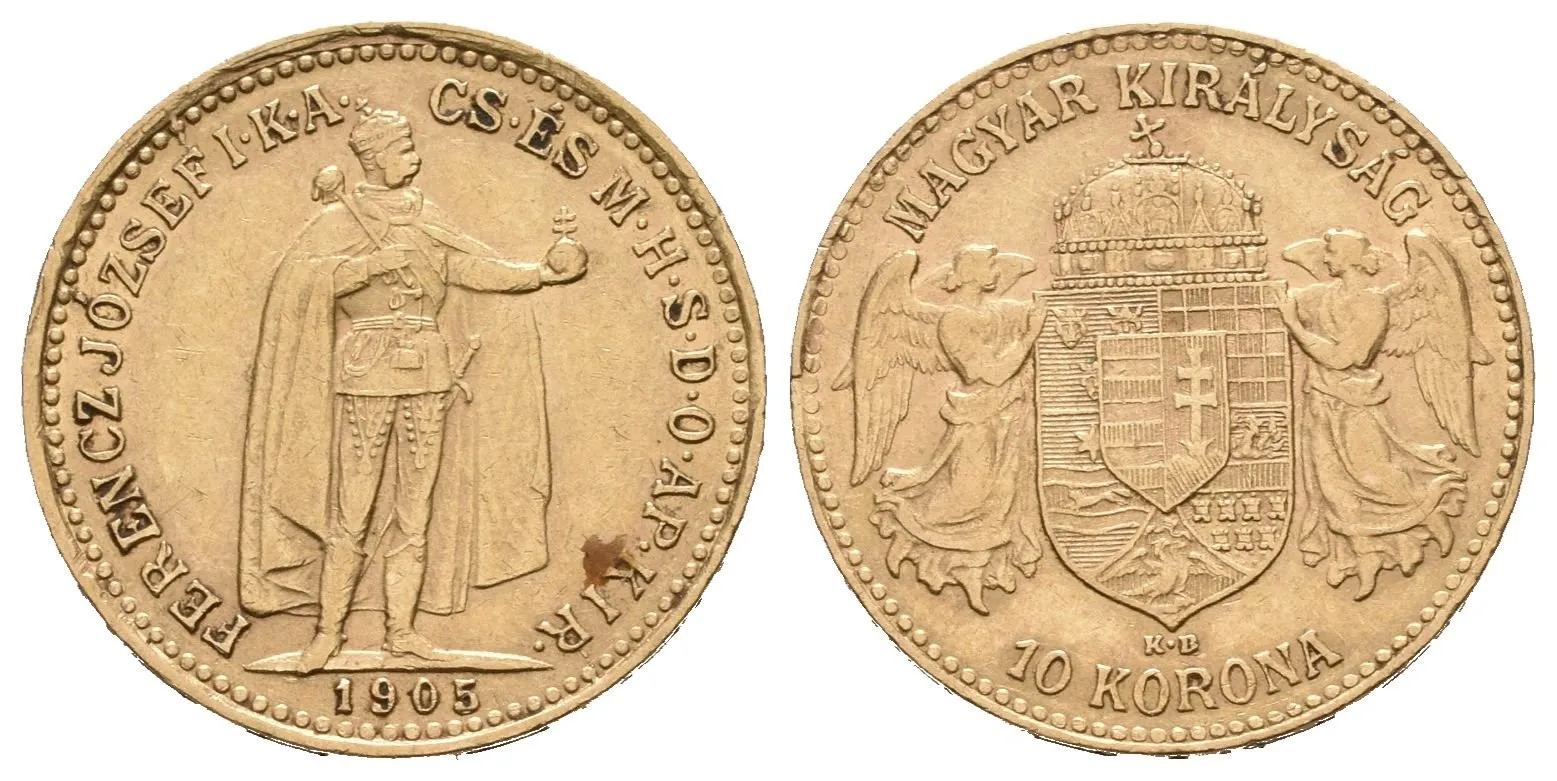 10 Koruna 1905 KB