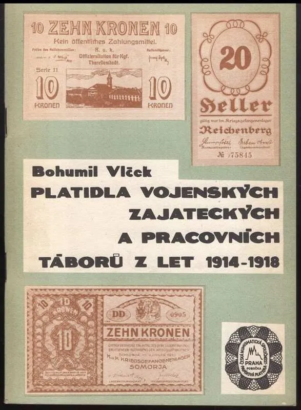 Platidla vojenských zajateckých a pracovních táborů z let 1914 - 1918