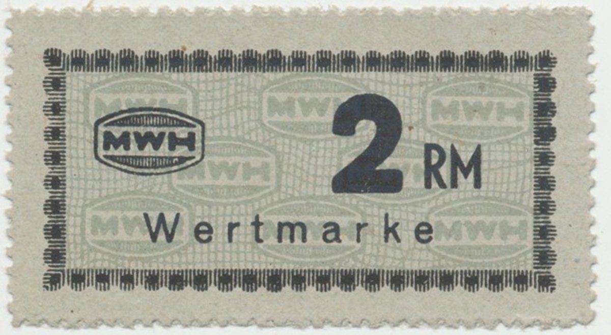 Holleischen (Holýšov) - MWH, 2 Reichsmark b.d., Grab.Ho16