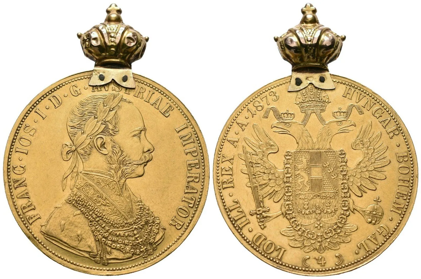 4 Dukát 1873 A