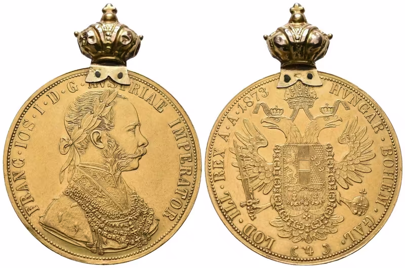 4 Dukát 1873 A