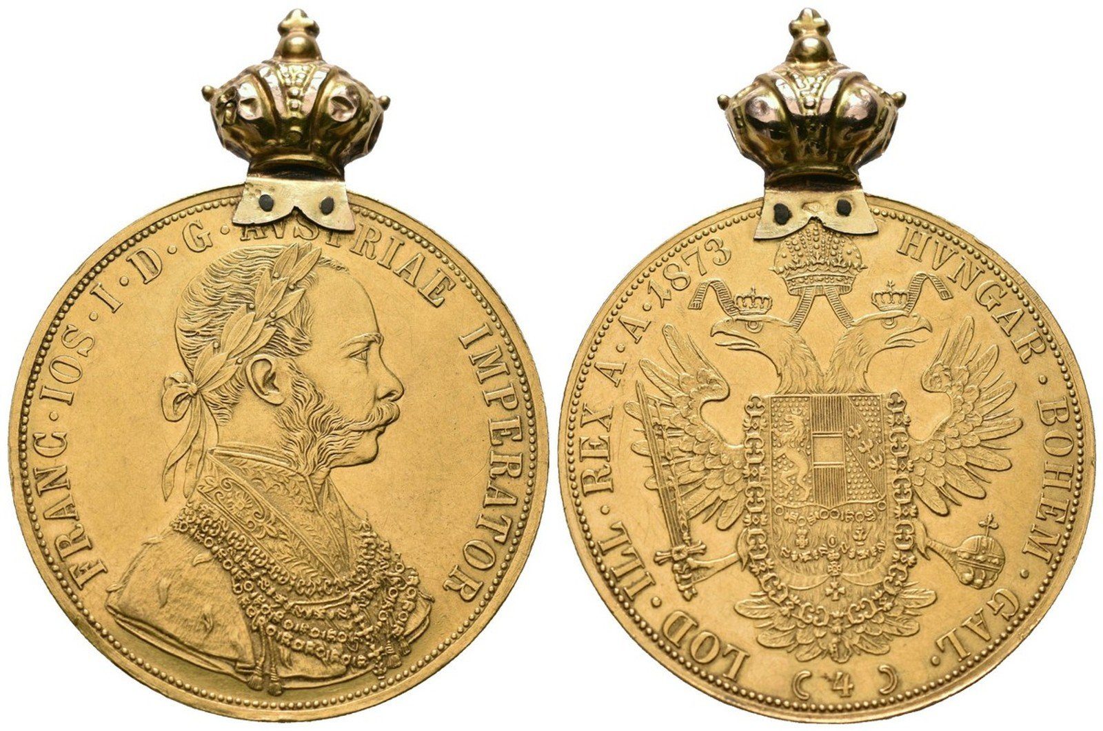 4 Dukát 1873 A