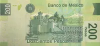 Mexiko, 200 Pesos 2010, P.125aa - fotografie 2