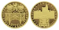 2000 Kč 2004 - Novogotika - Zámek Hluboká, PROOF
