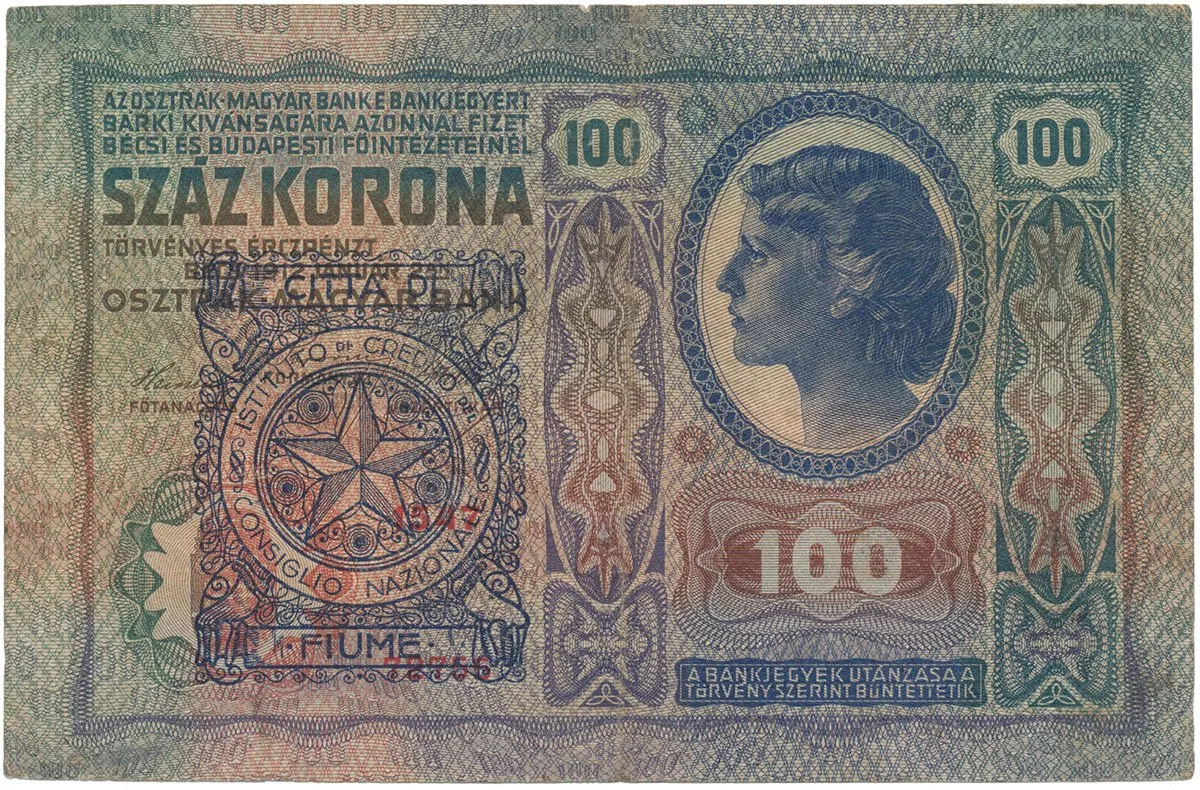 Razítkované R-U bankovky na Balkáně 1919-1921 — 1