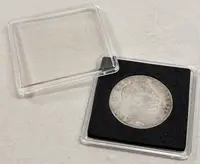 29 mm - Plastová kapsle/bublinka na mince QUADRUM - 1 kus - fotografie 2