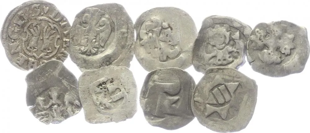 Neurčené fenikové ražby, 13. -15. století — 1