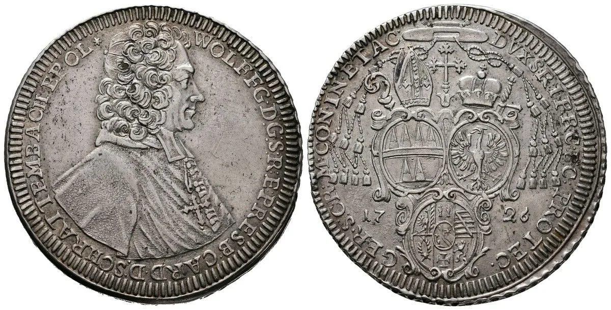 Olomouc - biskupství, Wolfgang von Schrattenbach, 1711 - 1738 — 1