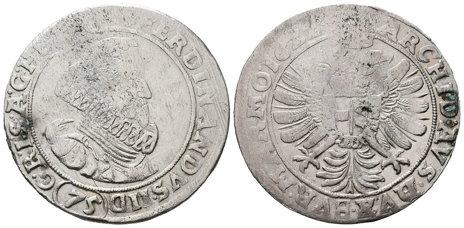 Ferdinand II., 1619 - 1637 (Mince kiprová) — 1