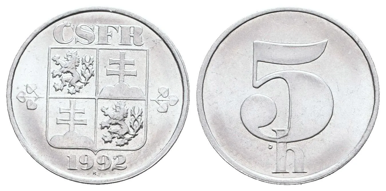 5 Haléř 1992