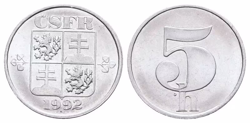 5 Haléř 1992
