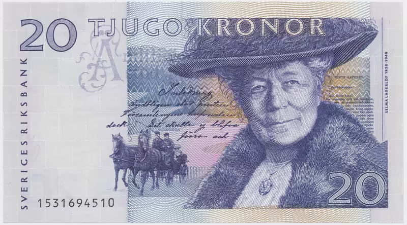 Švédsko, 20 Kronor 1991, P.61a