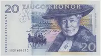 Švédsko, 20 Kronor 1991, P.61a
