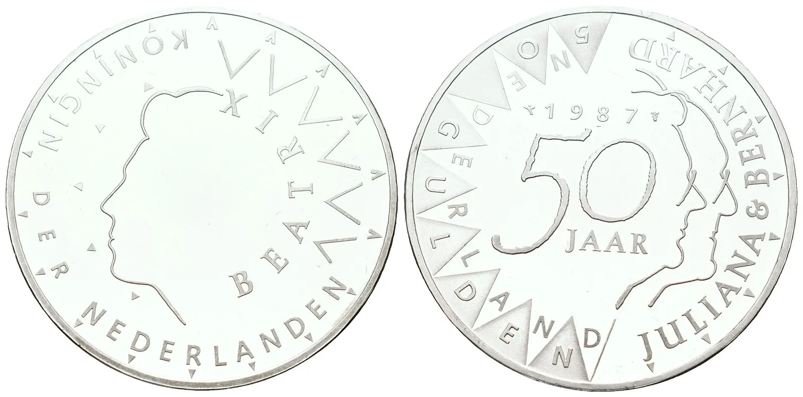Nizozemí, 50 Gulden 1987