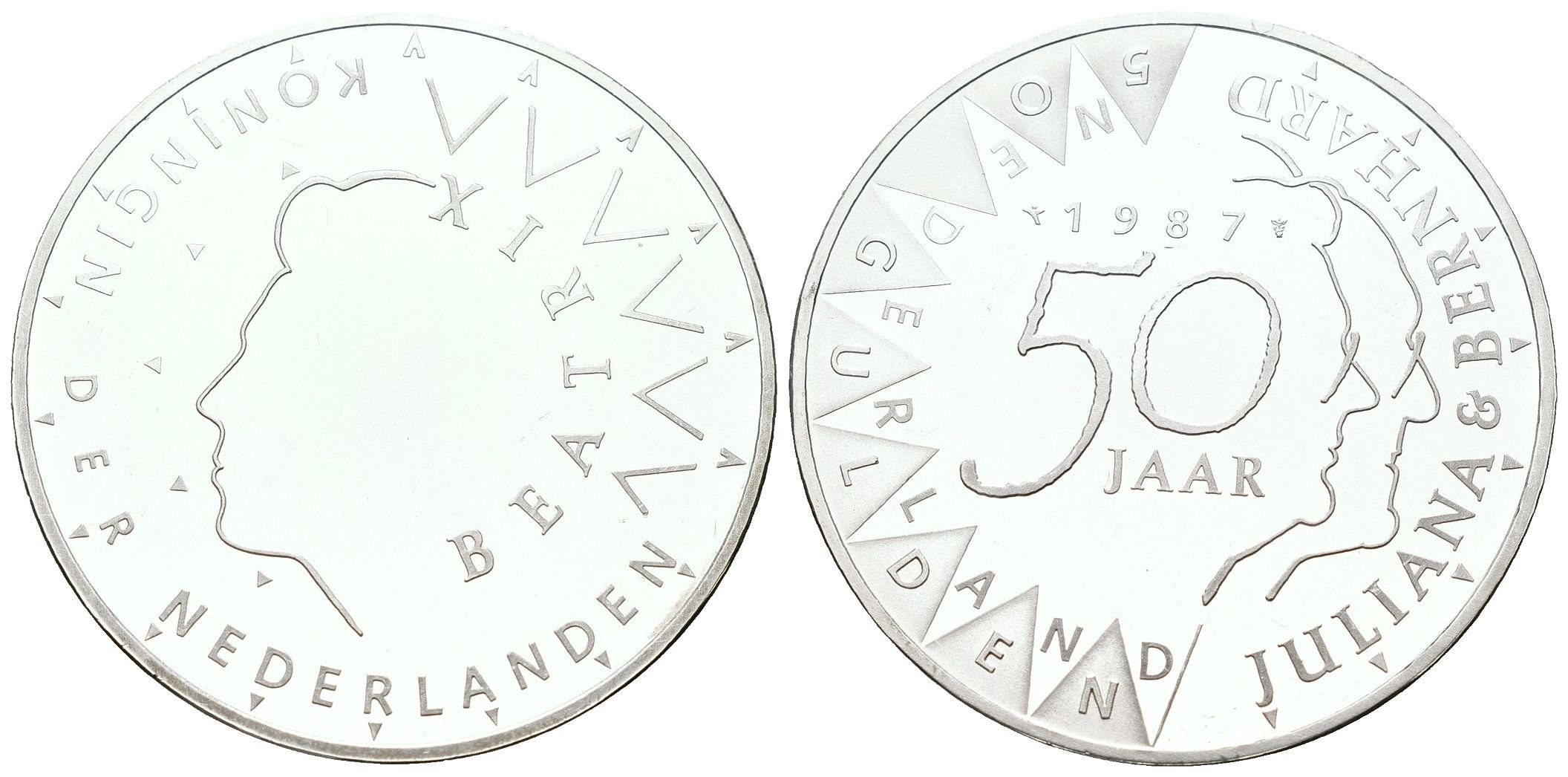 Nizozemí, 50 Gulden 1987