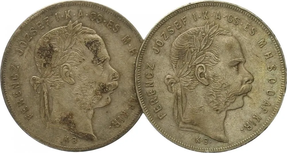 Rakouská a spolková měna, 1857 - 1892 — 1
