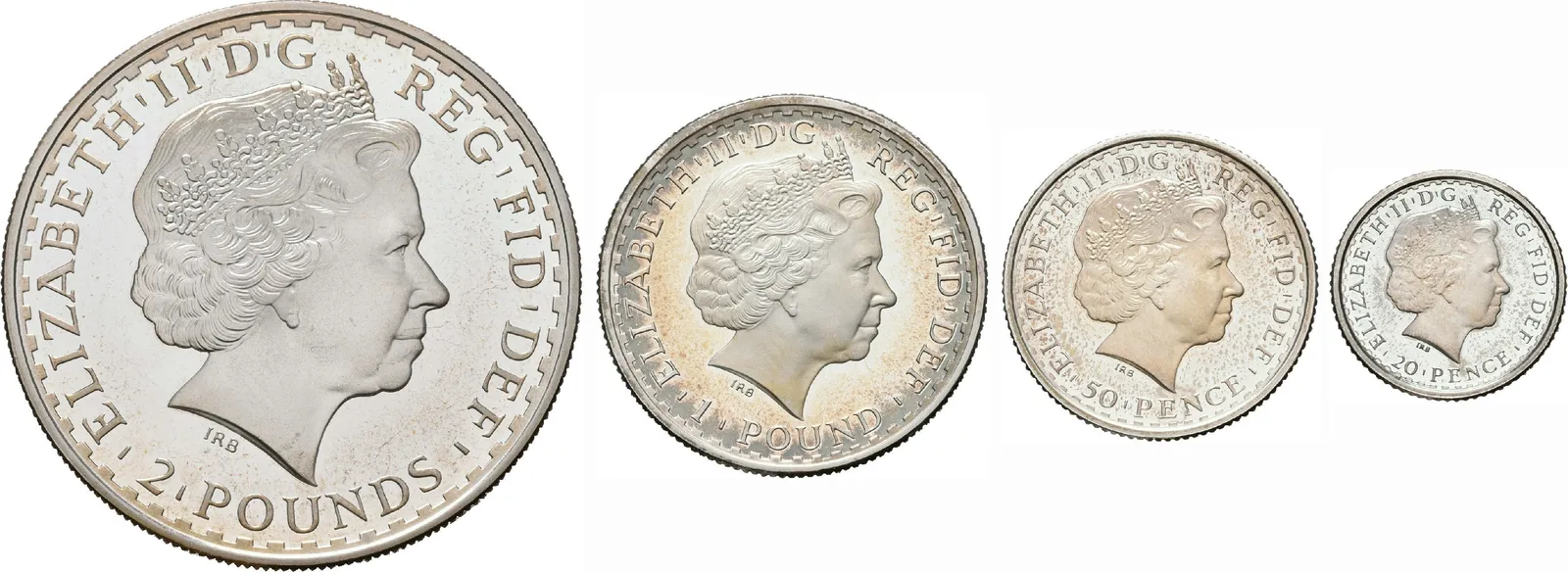 Velká Británie, Sada mincí 2010 - Britannia