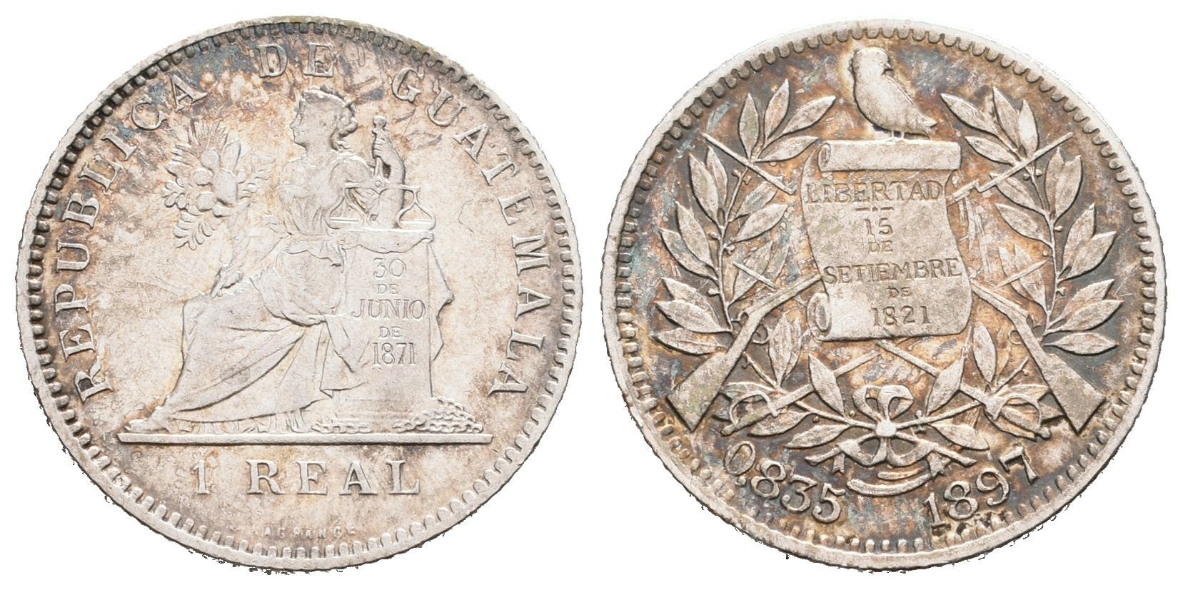 Guatemala, Real 1897