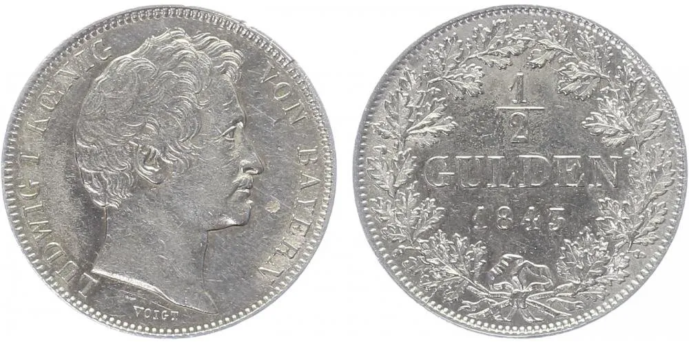 Bavorsko, Ludwig I., 1825 - 1848 — 1