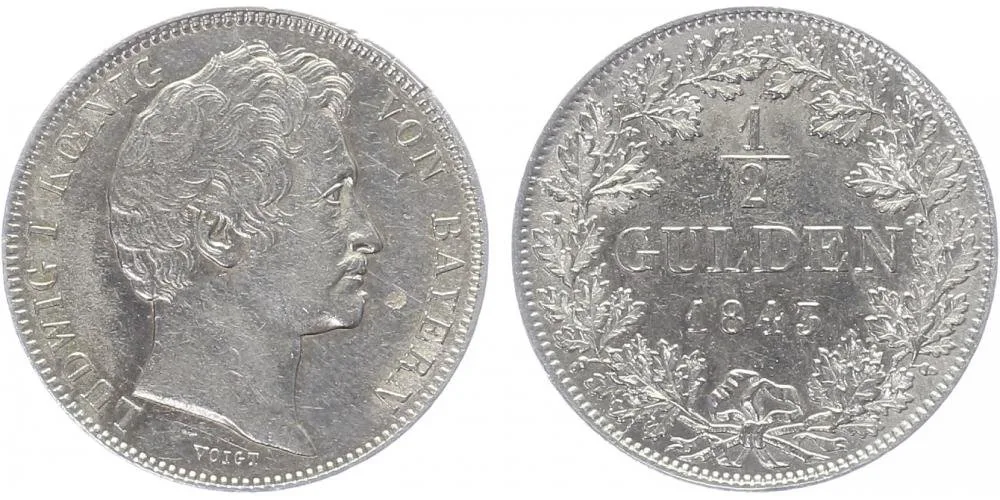 Bavorsko, Ludwig I., 1825 - 1848 — 1