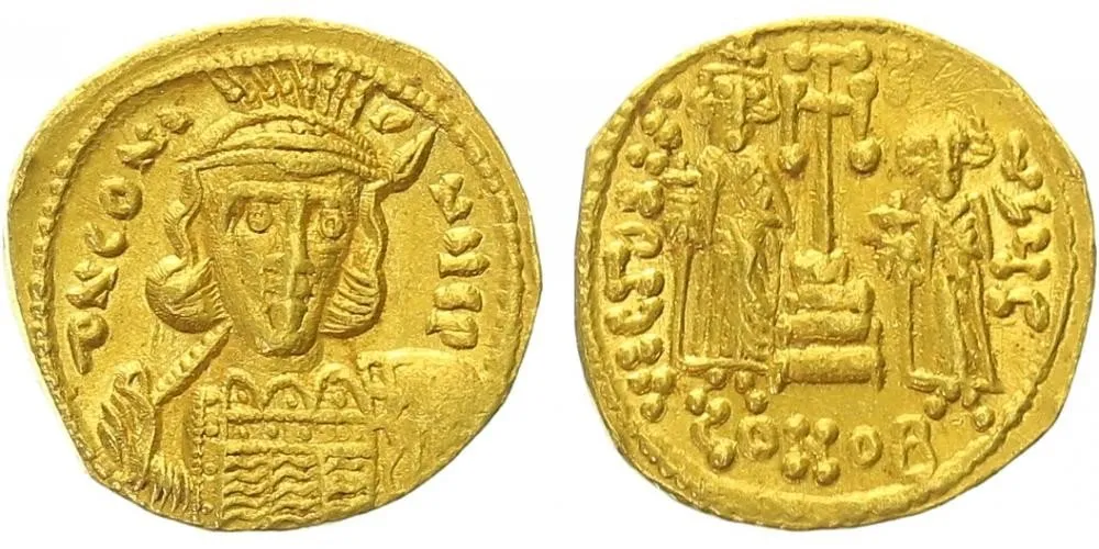 Constantin IV. Pogonatus, 668 - 685 — 1