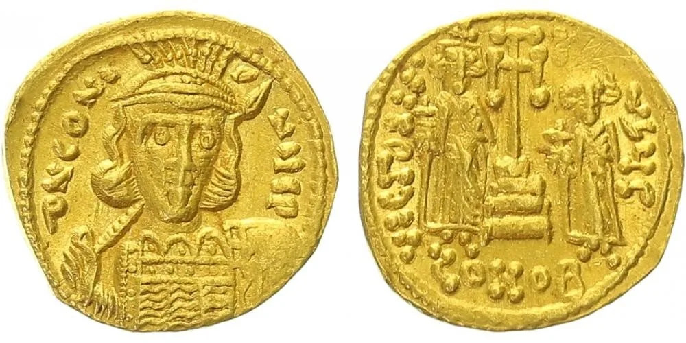 Constantin IV. Pogonatus, 668 - 685 — 1
