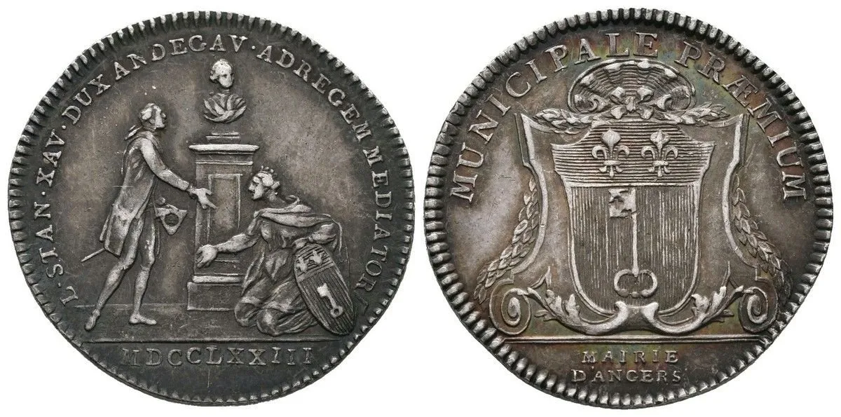Francie, Louis XV., 1715 - 1774, Anjou — 1