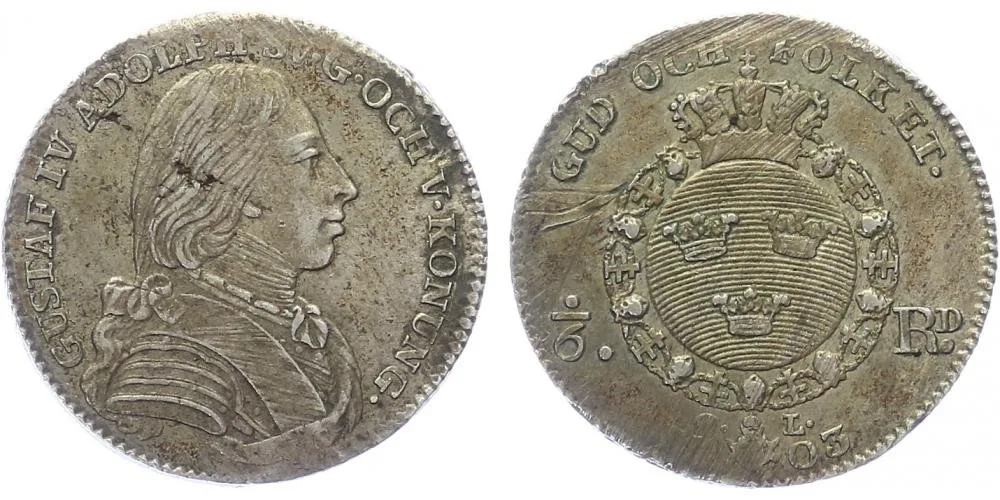 Švédsko, Gustav IV. Adolf, 1792 - 1809 — 1