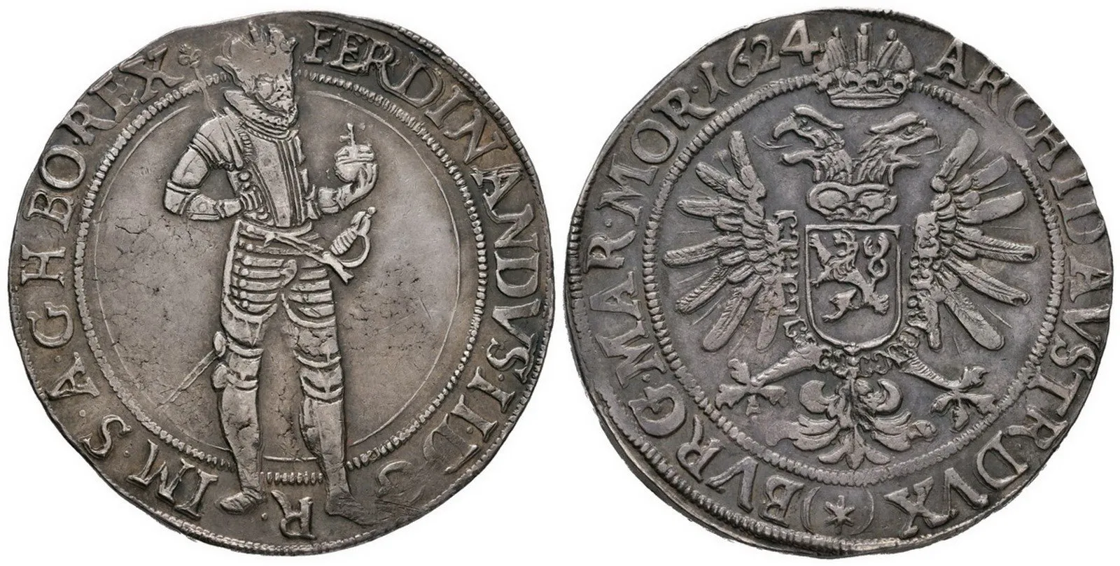 Ferdinand II., 1619 - 1637 (Mince dobrého zrna) — 1