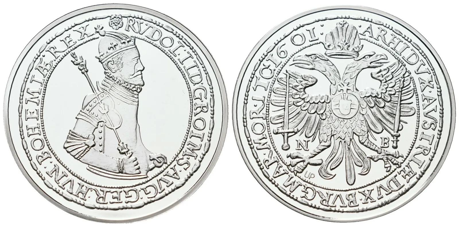 Replika - Historický tolar - Rudolf II 1601