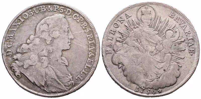 Bavorsko, Tolar 1756