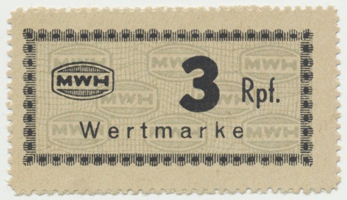 Holleischen (Holýšov) - MWH, 3 Reichspfennige b.d., Grab.Ho3