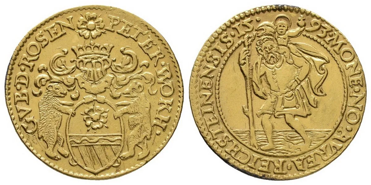 Rožmberk, Petr Vok, 1592 - 1611 — 1