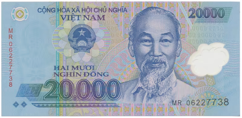 Vietnam, 20.000 Dong 2006, P.120a, plastová