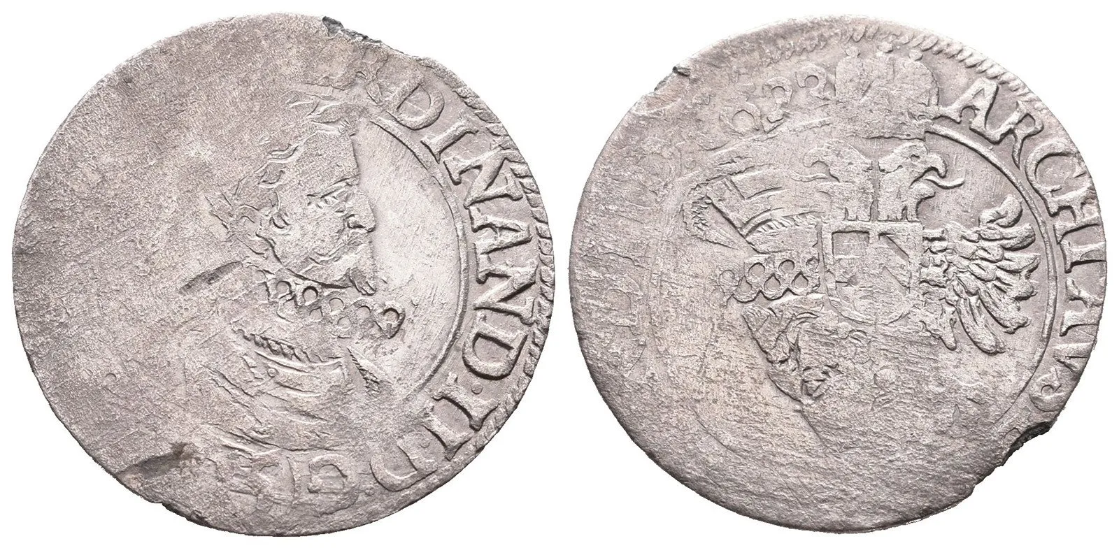 Ferdinand II., 1619 - 1637 (Mince kiprová) — 1