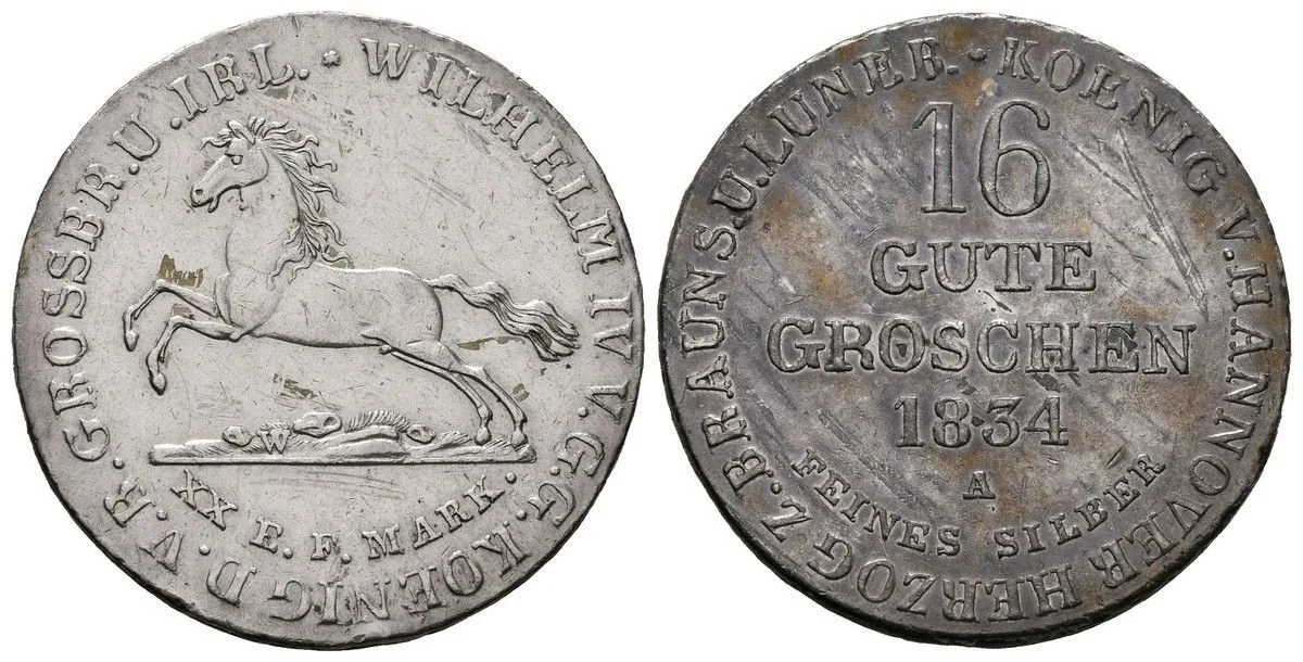 Hannover, Georg IV., 1820 - 1830 — 1