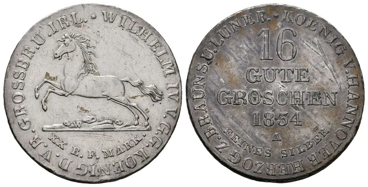 Hannover, Georg IV., 1820 - 1830 — 1