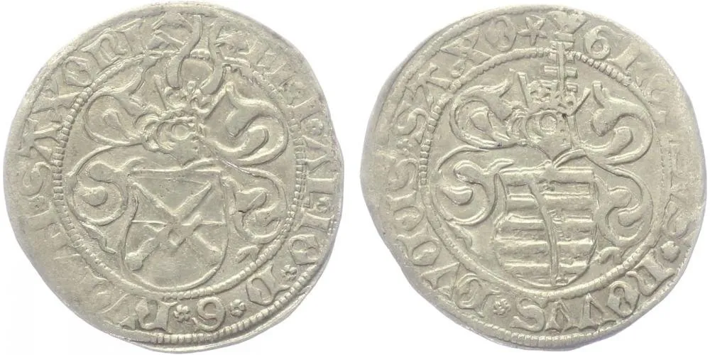 Sasko, Friedrich III., Albrecht a Johann, 1486 - 1500 — 1