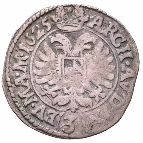 3 Krejcar 1625, Praha-Hübmer, Hal.759