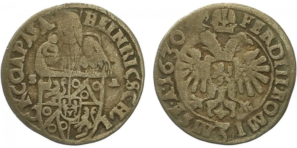 Šlik Jindřich, 1612 - 1650 — 1