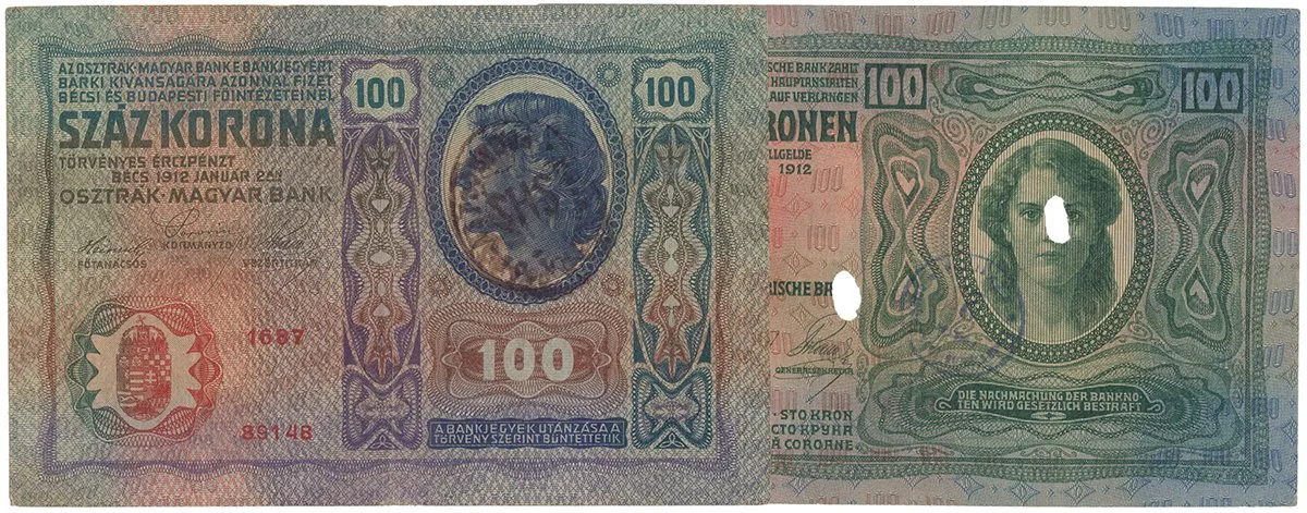 Razítkované R-U bankovky na Balkáně 1919-1921 — 1