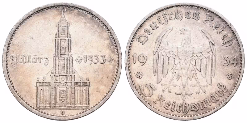 III. říše, 5 Marka 1934 G