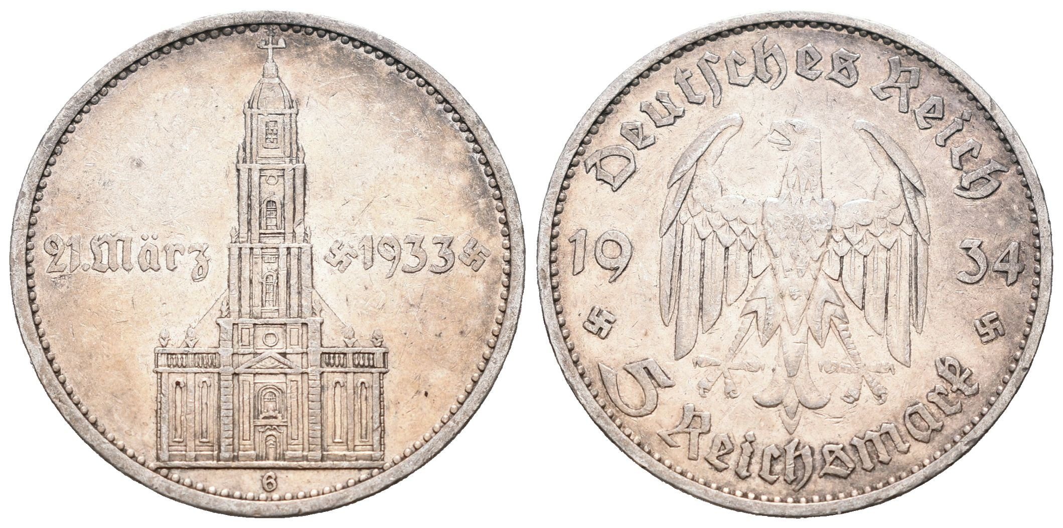 III. říše, 5 Marka 1934 G