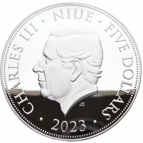 AR Medaile 2023 (5 NZD) - Karel IV. Lucemburský.