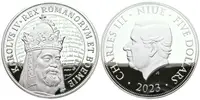 AR Medaile 2023 (5 NZD) - Karel IV. Lucemburský. — 1
